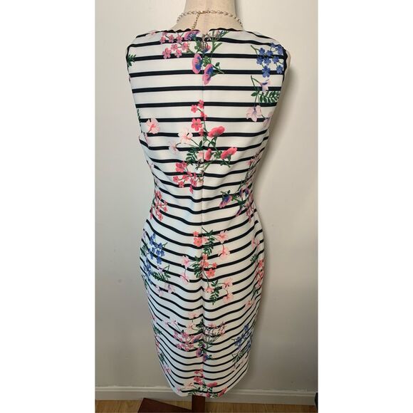 Tommy Hilfiger white floral dress size 8 - Picture 3 of 5